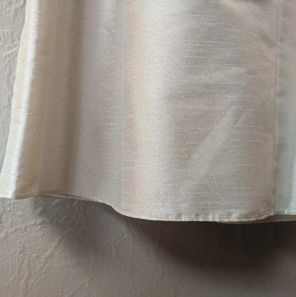 Alfred Sung Bridesmaid Cocktail Dress Style D540 Champagne size 4 - Picture 5 of 6